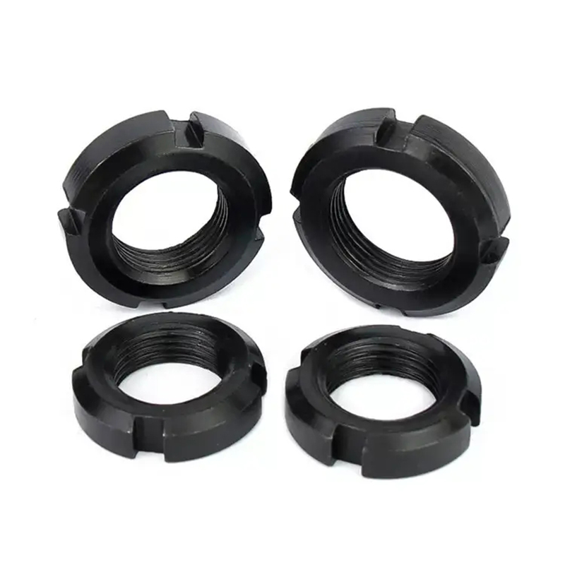 I-Din981 Slots Round Igcina Ukugcina I-Ring Lock Nut