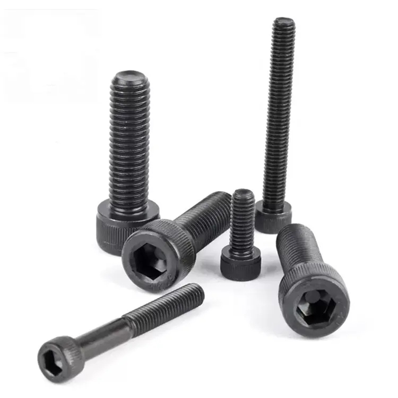 DIN912 Tornillos de cabezal de tapa de la tapa de la tapa del hexadecimal de alta resistencia