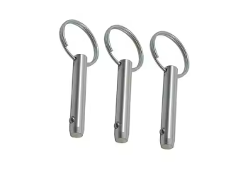 Vagadziri rombo rinokurumidza kuburitsa mapini akamisikidzwa spired Pins Stainless Simbi Ball Lock Pin Shaft