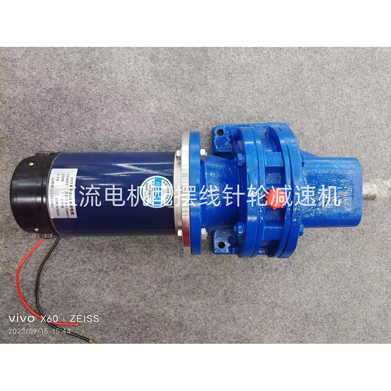 Двигатель постоянного тока с циклоидальным редуктором