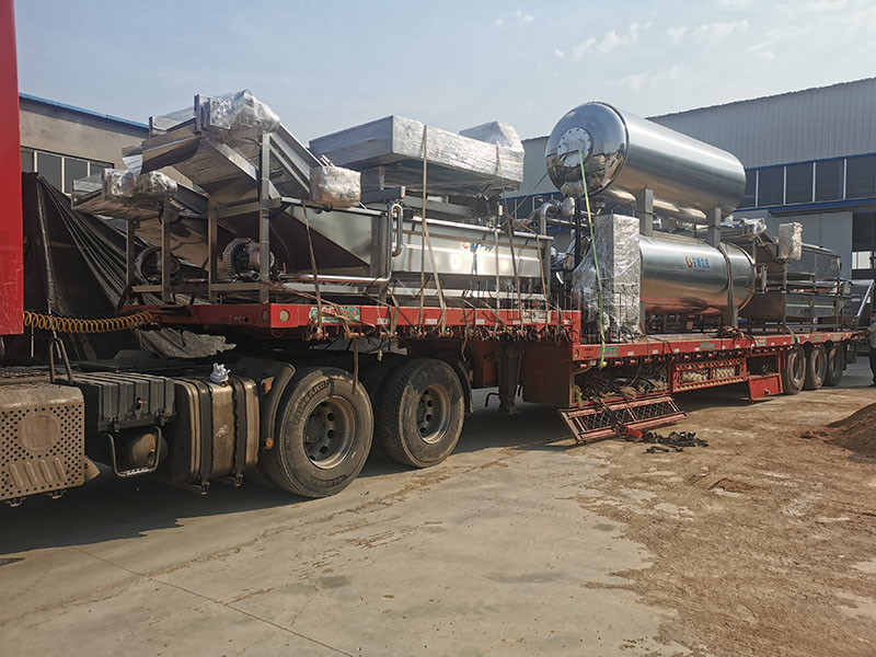 В Ухане успешно произведено и отгружено специализированное оборудование для приготовления тушеных блюд в пакетах.