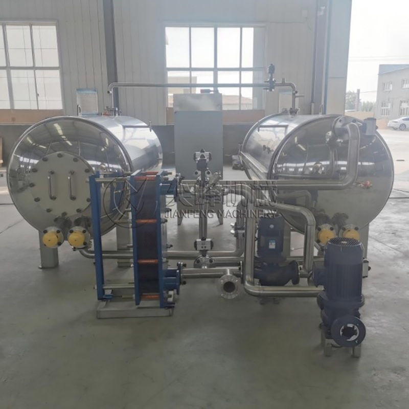 Автоклав для параллельной стерилизации с двумя камерами