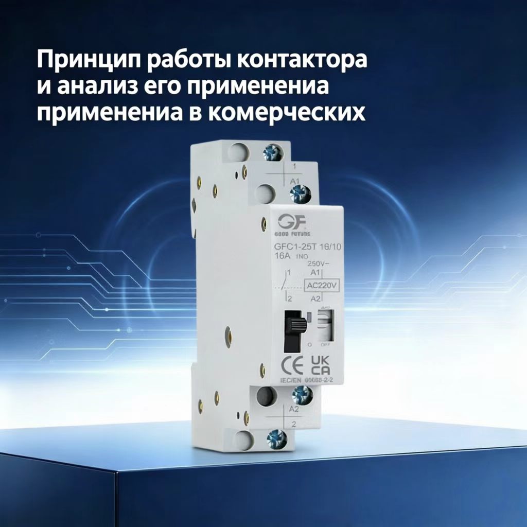 Принцип работы контактора и анализ его применения в коммерческих сценариях