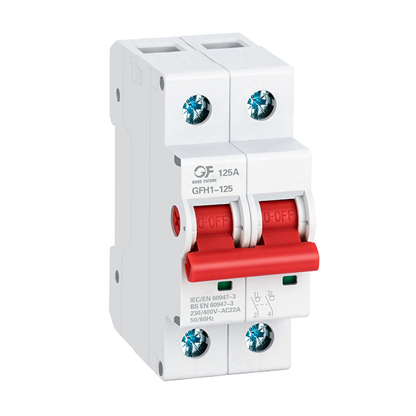 Разъединитель GFH1-125 (без U-образной шины)
