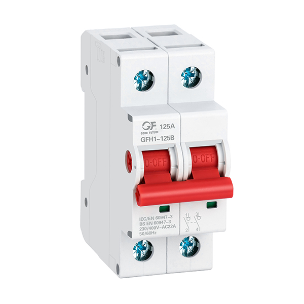 Разъединитель GFH1-125B (с присоединением, аналогичным автоматическому выключателю)