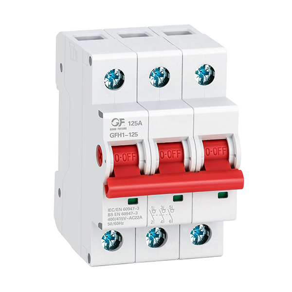 Разъединитель GFH1-125 (без U-образной шины)
