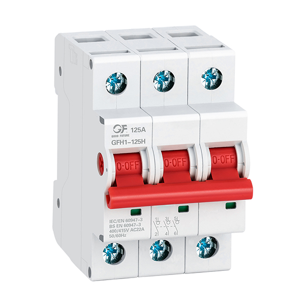 Разъединитель GFH1-125H (с U-образной шиной)