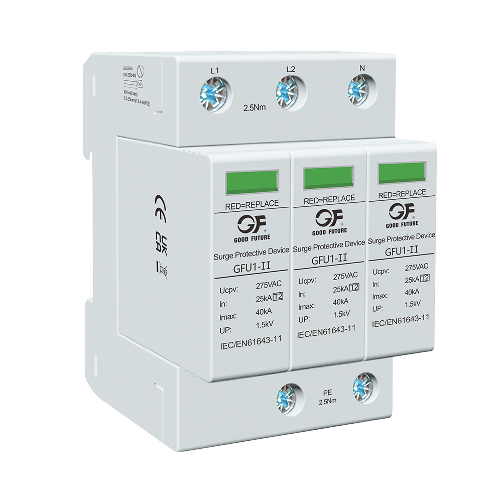 Устройство защиты от перенапряжений (УЗИП) для сетей переменного тока GFU1-II
