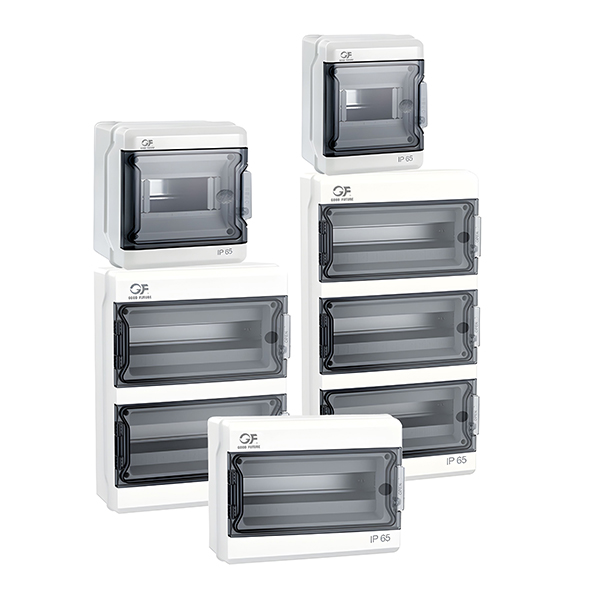 Влагозащищённый пластиковый распределительный щит GFP1