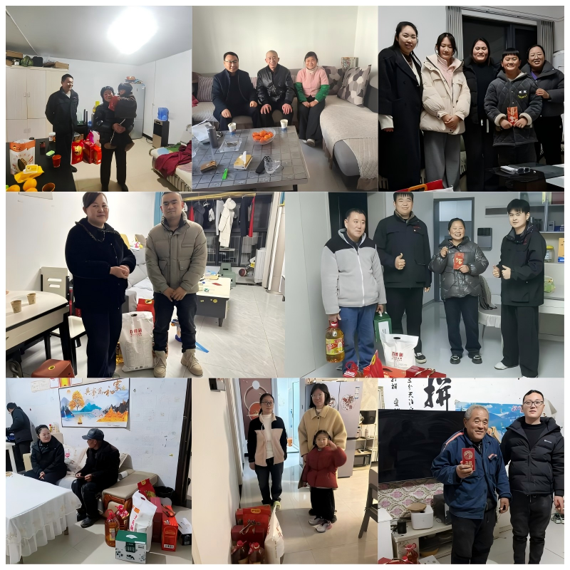 Тепло в самую холодную зиму, забота, которая трогает сердце — партийная ячейка Hezhong Machinery возглавляет организацию весеннего фестиваля «Доставляя тепло, укрепляя гармонию»