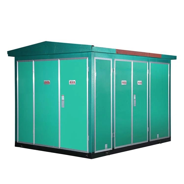 Трёхфазный падовый (устанавливаемый на фундаментную плиту) трансформатор