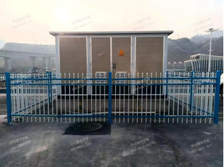 Две ограды вокруг блочных трансформаторных подстанций завершены Укреплена линия защиты оборудования