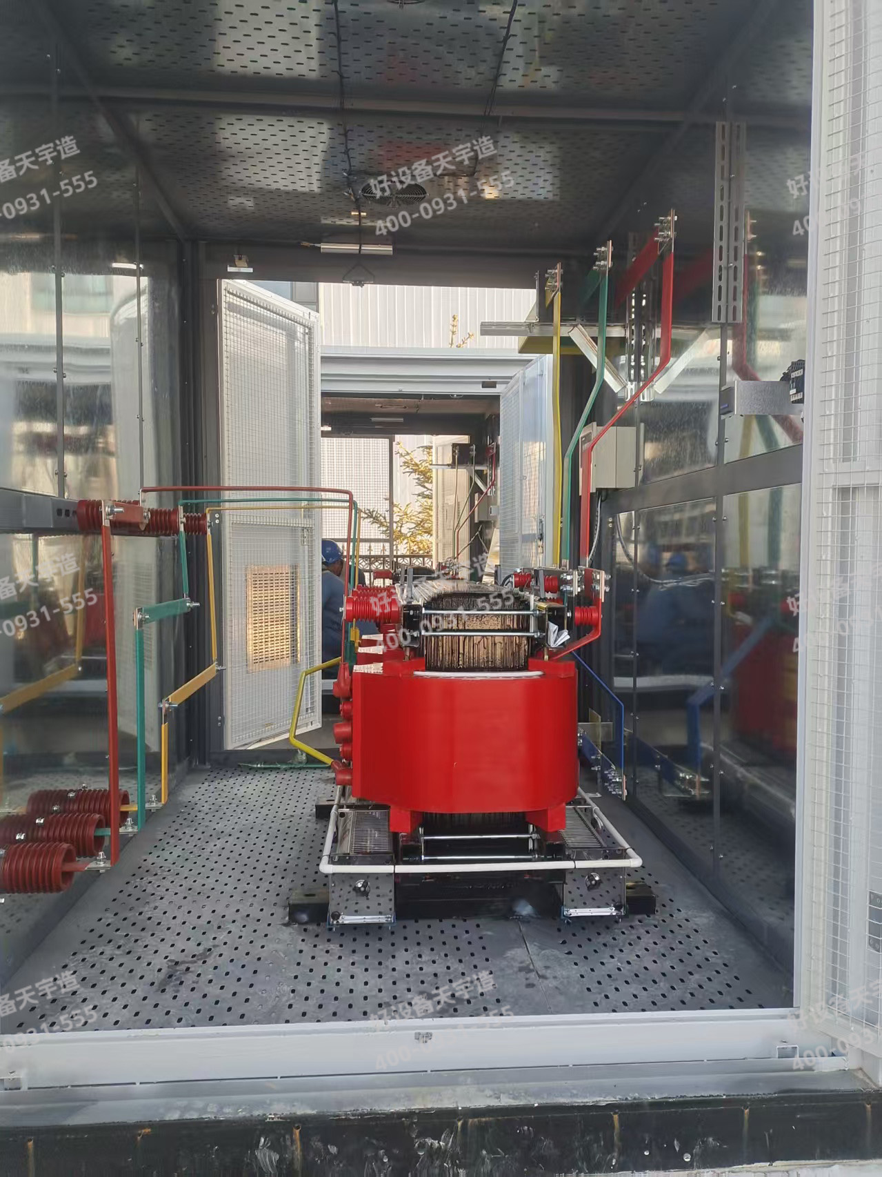 Завершено выполнение работ по замене трансформаторов и трансформаторов тока в новом проекте модульных подстанций.