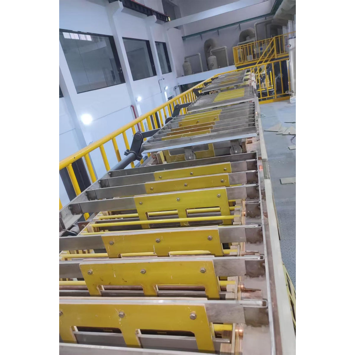 Промышленная система антикоррозийных скребков.