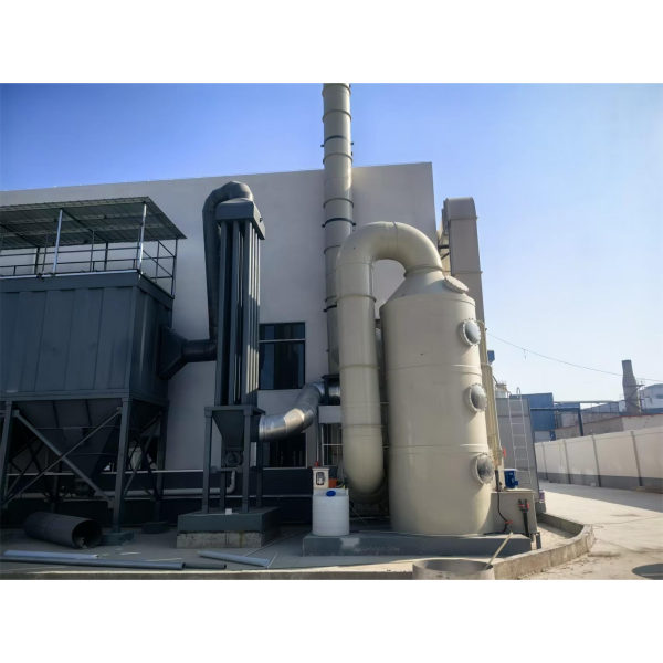 Хонгда Химика строит башню поглощения хвостовых газов для поддержки экологически чистого развития горнодобывающей компании