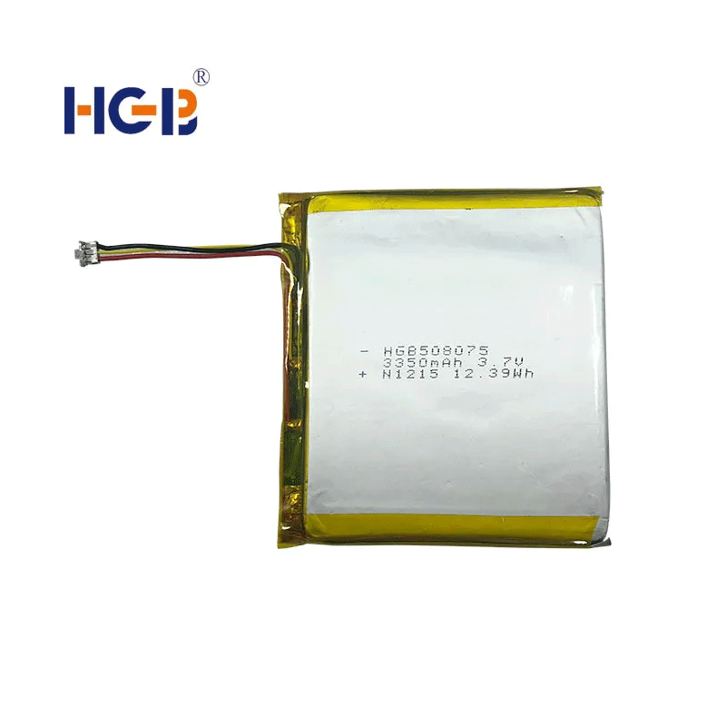 Плоский литий-полимерный аккумулятор 3,7 В 1C 3350 мАч HGB508075