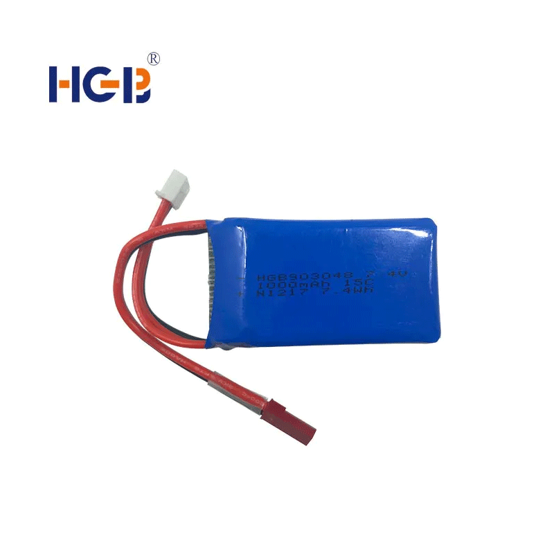 Радиоуправляемый аккумулятор 7,4 В 2S1P 15C 1000 мАч HGB903048