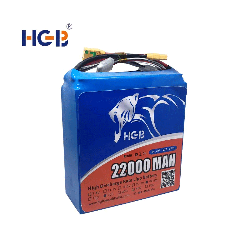Аккумулятор для дрона 44,4 В 12S 20C 22 Ач HGB10790185