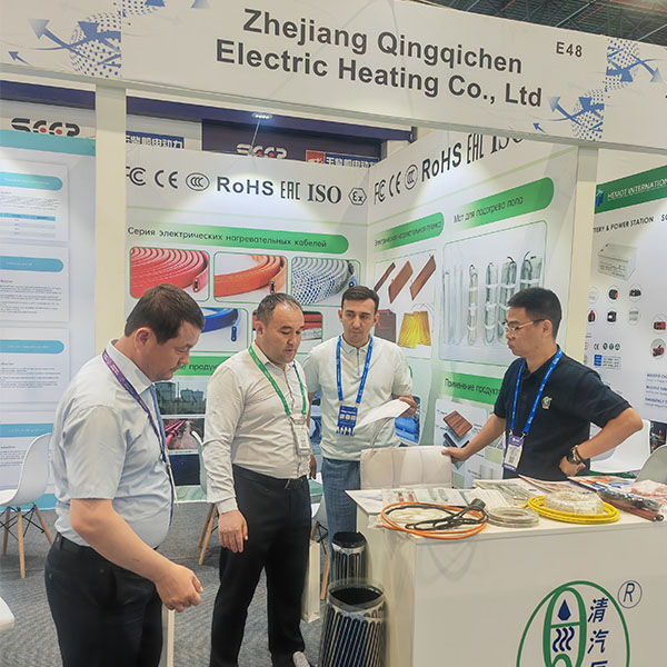 Zhejiang Qingqichen Electric Heating Co., Ltd. только что приняла участие в нефтегазовой выставке Узбекистана 13 — 15 мая 2025 года в OGU