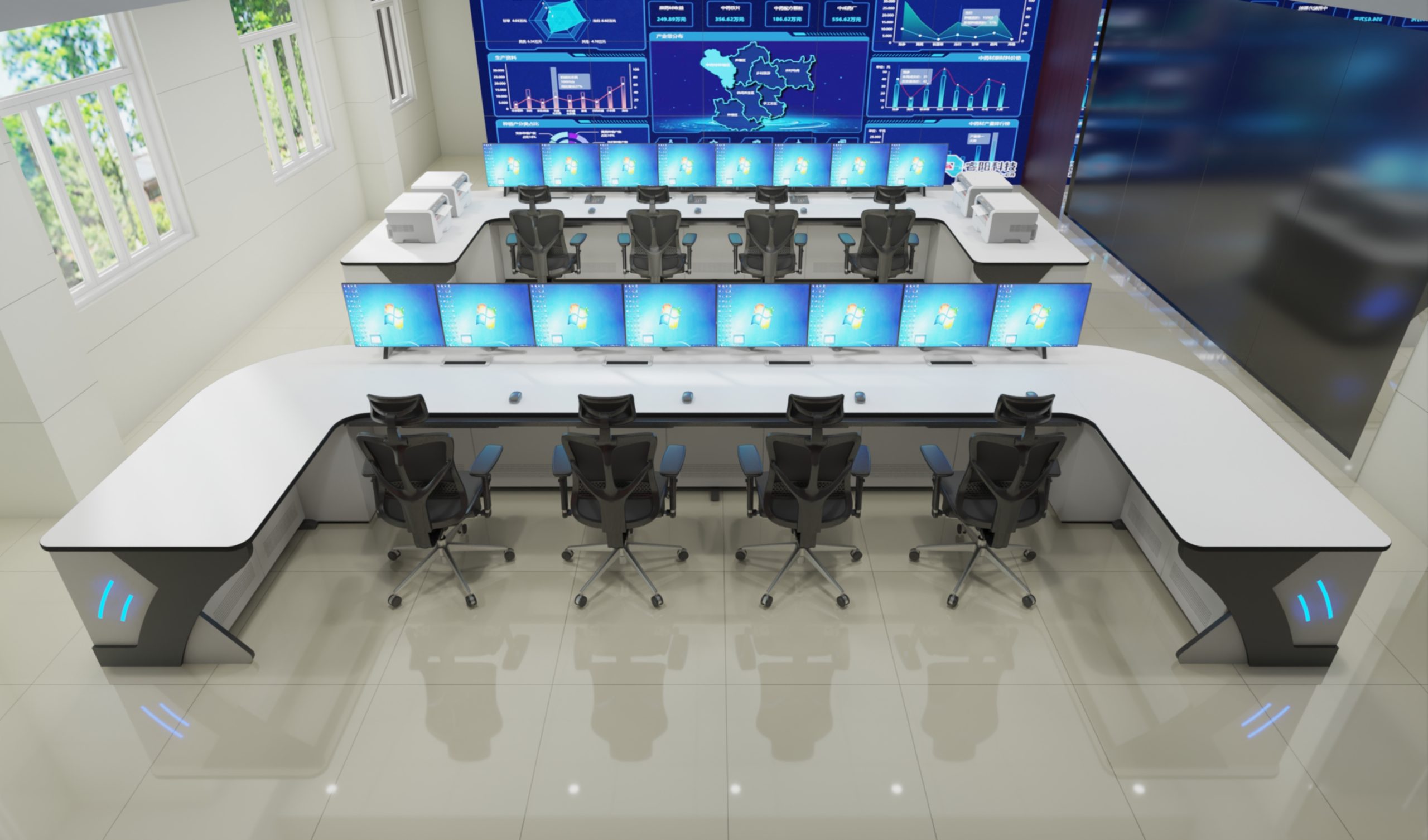 Решение Chonghan Console: создание эффективных центров управления для двенадцати ключевых сценариев