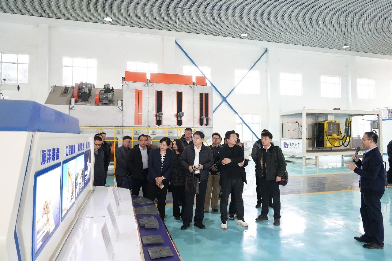 Посещение Научно-исследовательского института технологий интеллектуальной дробеструйной обработки