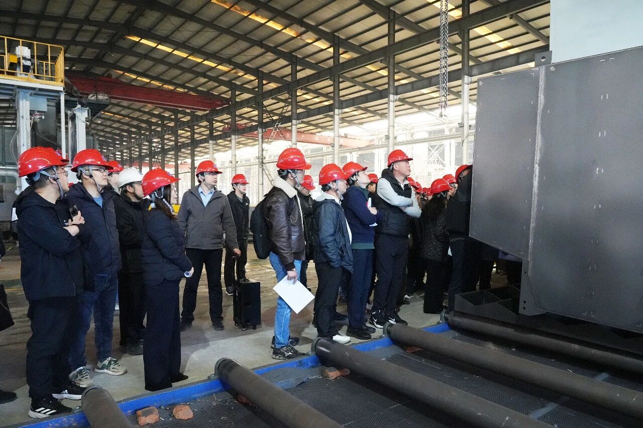 Посещение линии интеллектуального нанесения покрытий и очистки, а также цеха вентиляторов