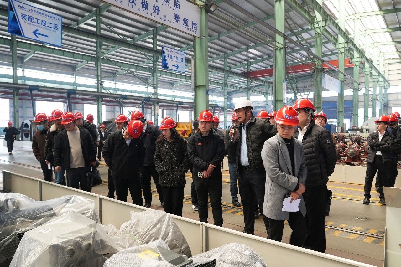 Посещение линии интеллектуального нанесения покрытий и очистки, а также цеха вентиляторов