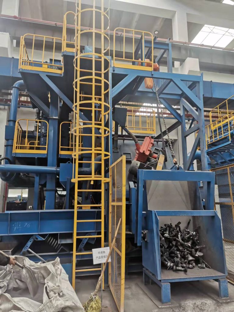 QR3210 серия гусеничный дробеструйный очиститель