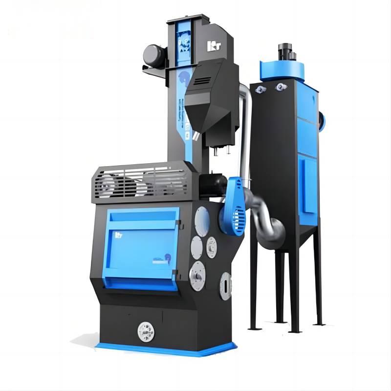 Q326 Rubber belt shot blasting machine(3)