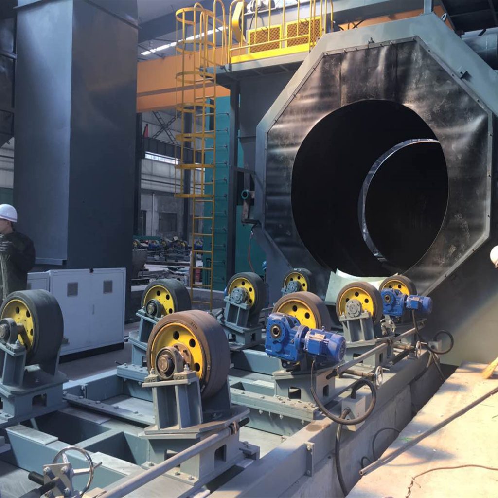 QGW серия дробеструйный очиститель для наружной стенки труб