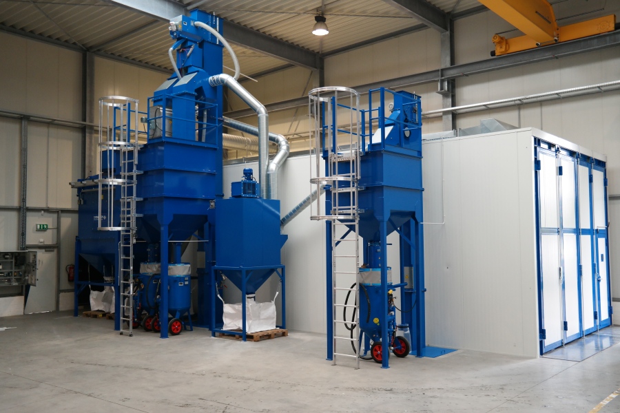 sand blasting machine