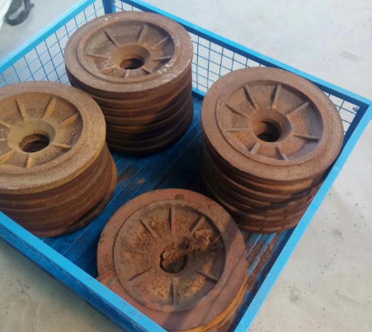 Перед дробеструйной обработкой