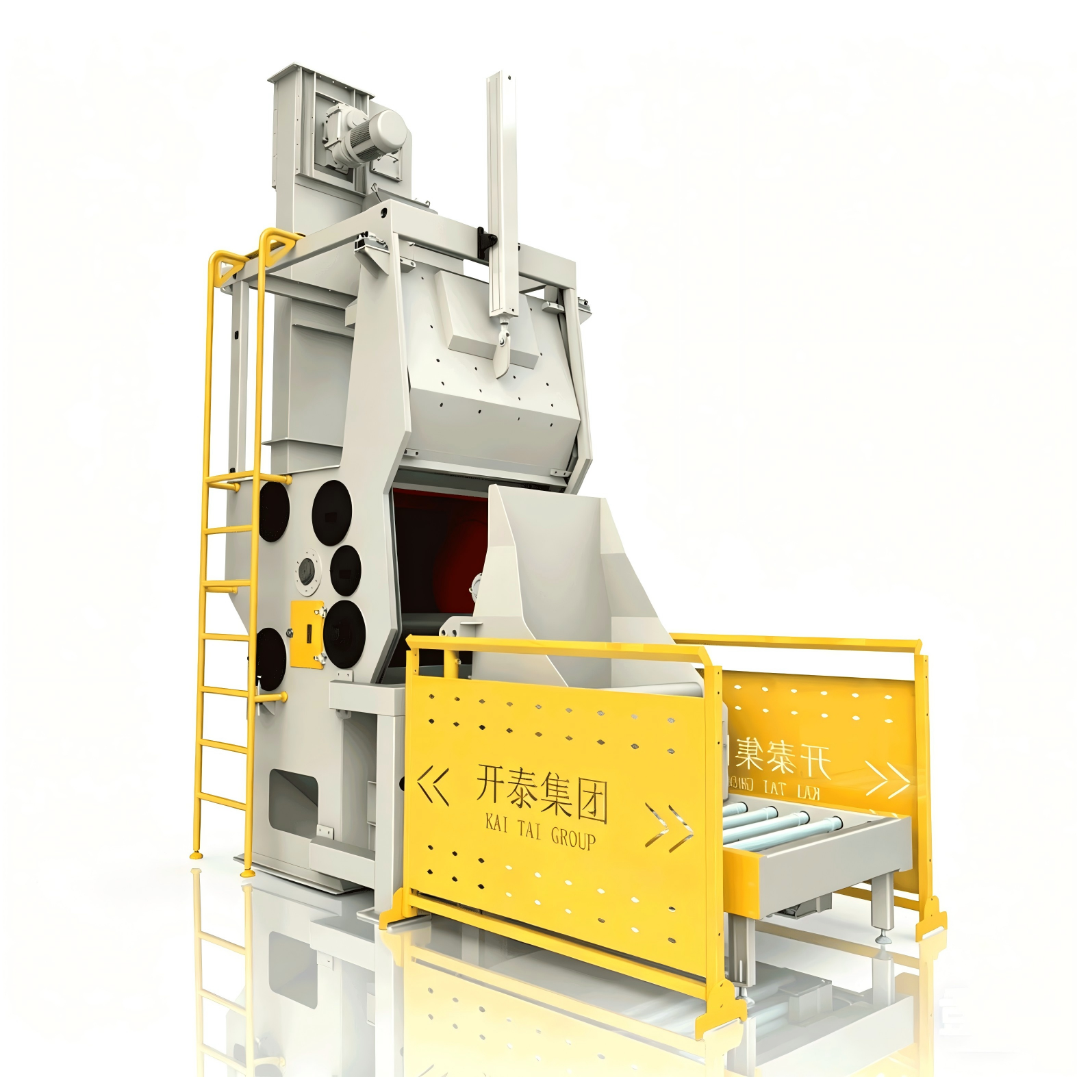 Интеллектуальная гусеничная установка для дробеструйной очистки QR326ZH