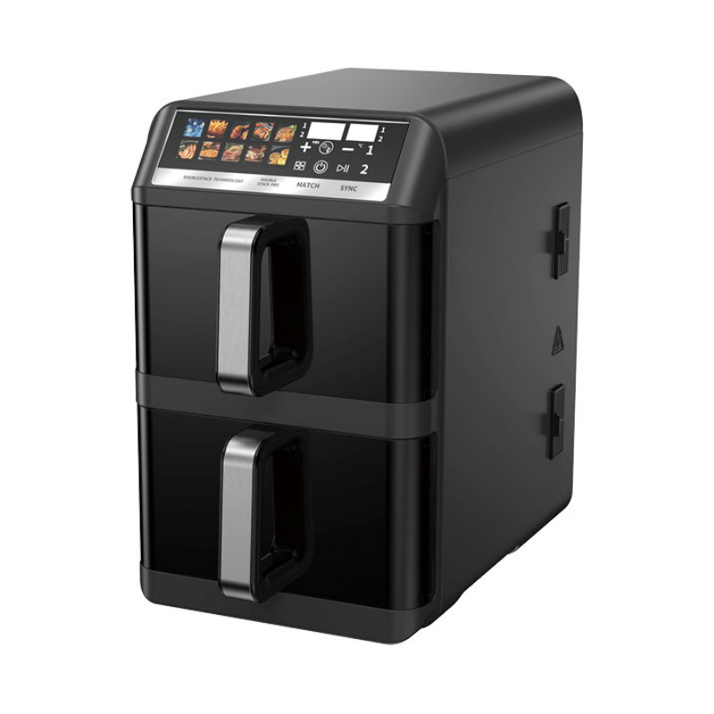 GSE051 Двухзонная умная фритюрница 5,6 л 2400 Вт с двумя выдвижными ящиками
