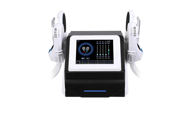 Настольный 4-х ручный Neo RF Sculpt Body EMSLIM аппарат для уменьшения целлюлита и стимуляции мышц, салонный аппарат