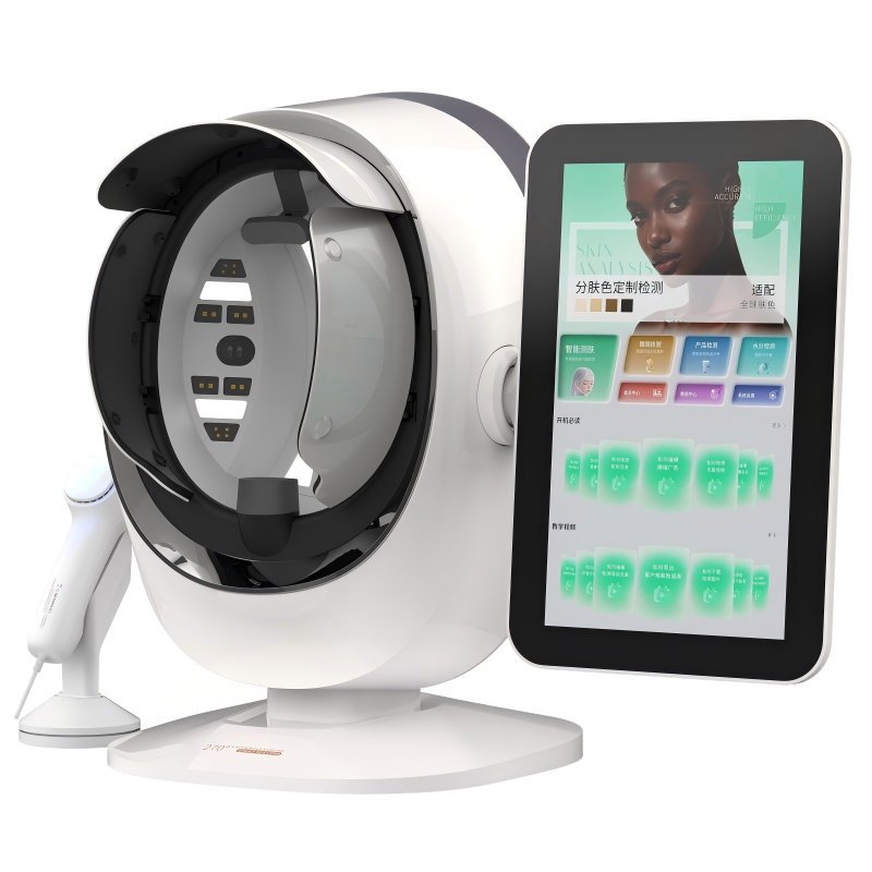 2026 Al Skin Analyzer Цифровой анализатор кожи Машина 3D тестер 18 показателей тестирования