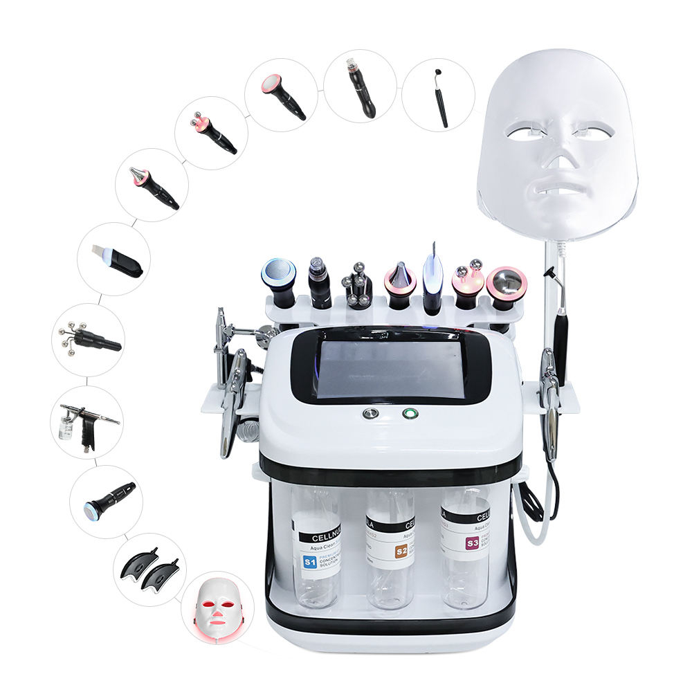 Косметологический комбайн Skin Care 10 в 1 по уходу за кожей лица и тела
