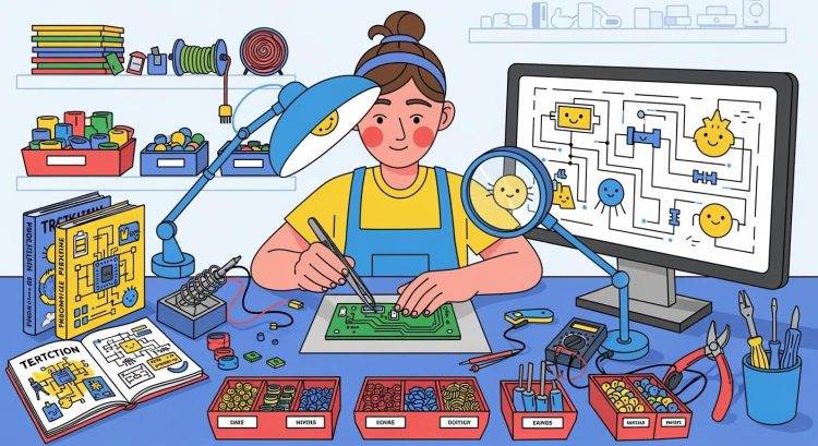 Услуги по сборке печатных плат проще с понятными схемами