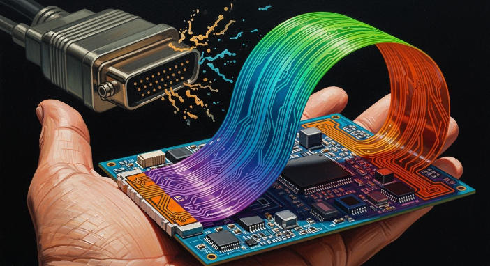 Жесткий и гибкий PCB