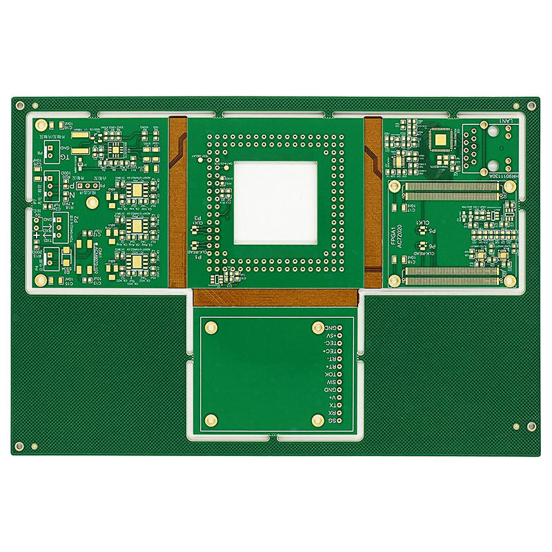 Печатная плата с установленными компонентами