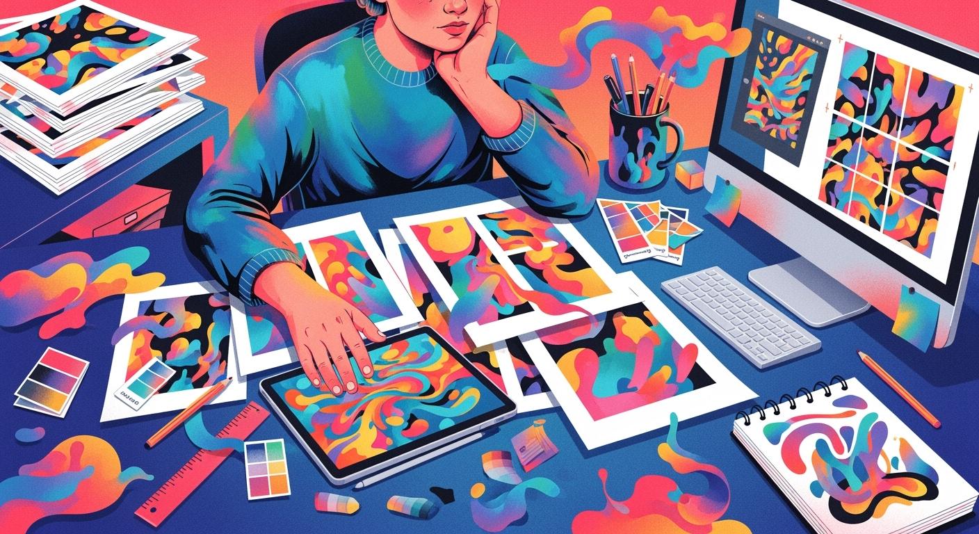 Как проходит процесс разработки макета для полиграфии