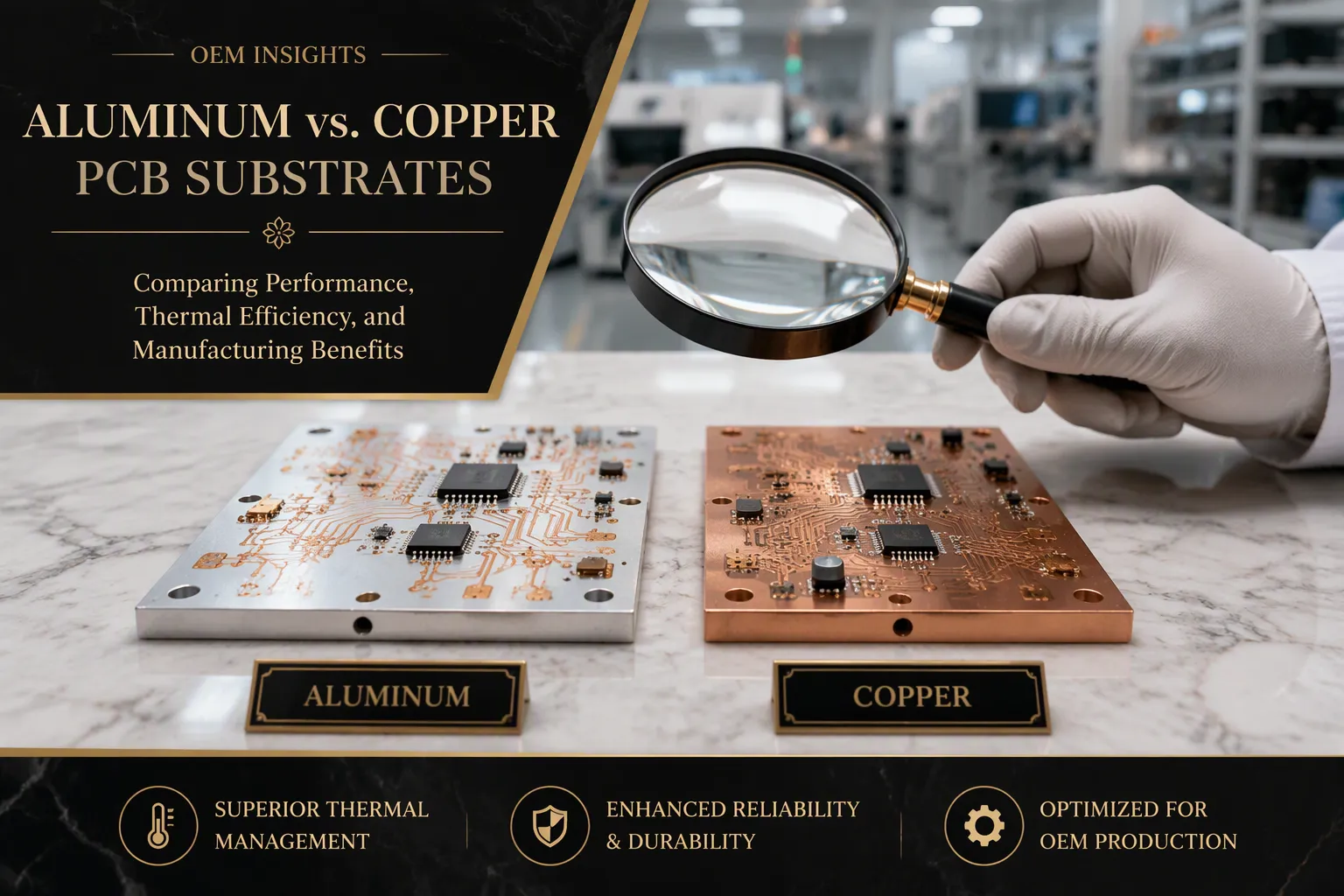OEM металлической подложки PCB