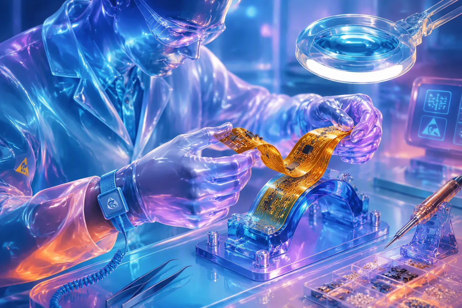 гибкая сборка pcb