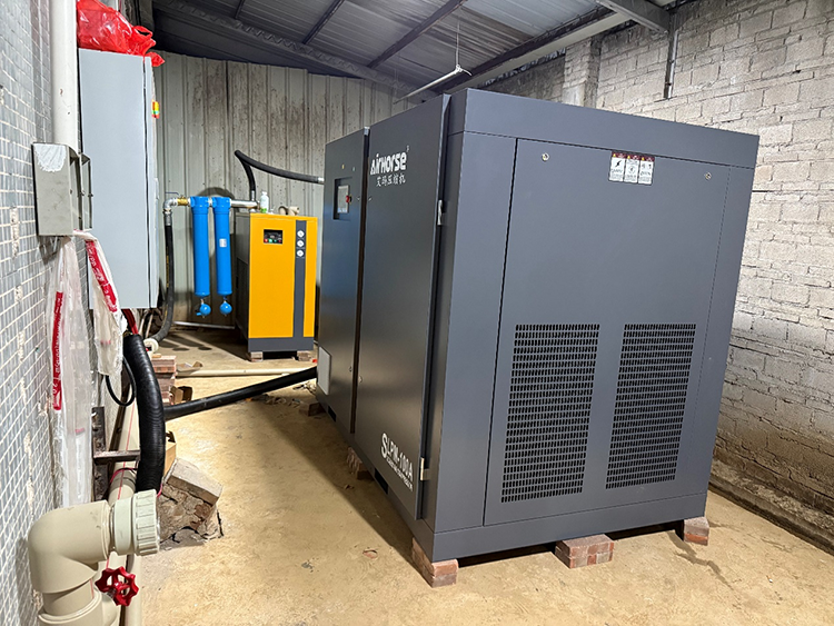Guangzhou Airhorse Compressor Co., Ltd. добавляет еще один эталонный случай , Разработка и оптимизация обеспечивают эффективное производство (4)