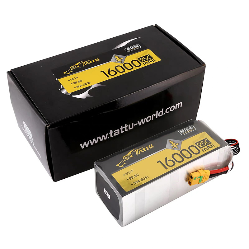 6s 22.8v  16000mah 25c