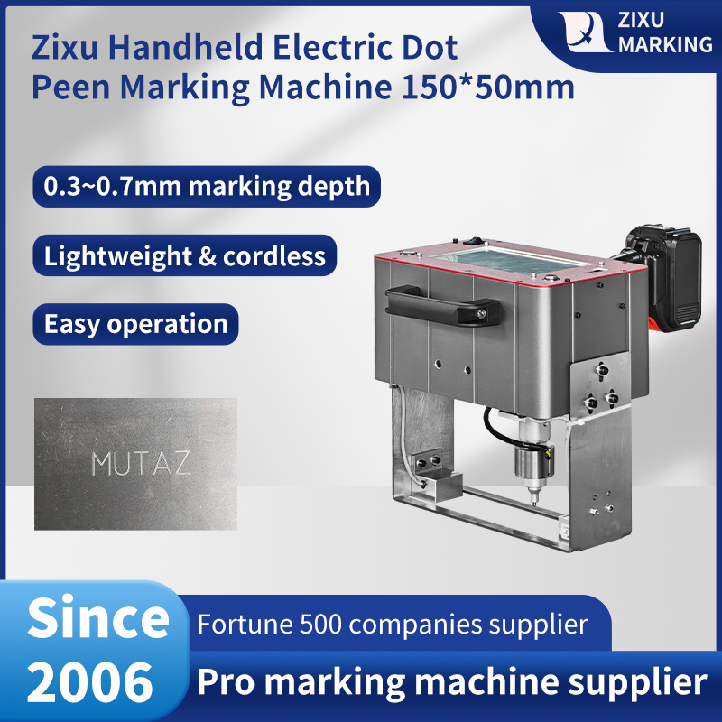 Портативная электрическая маркировочная машина 150x50mm K3 для точечной маркировки