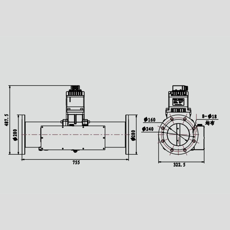 Блок управления расходом газа серии LK160