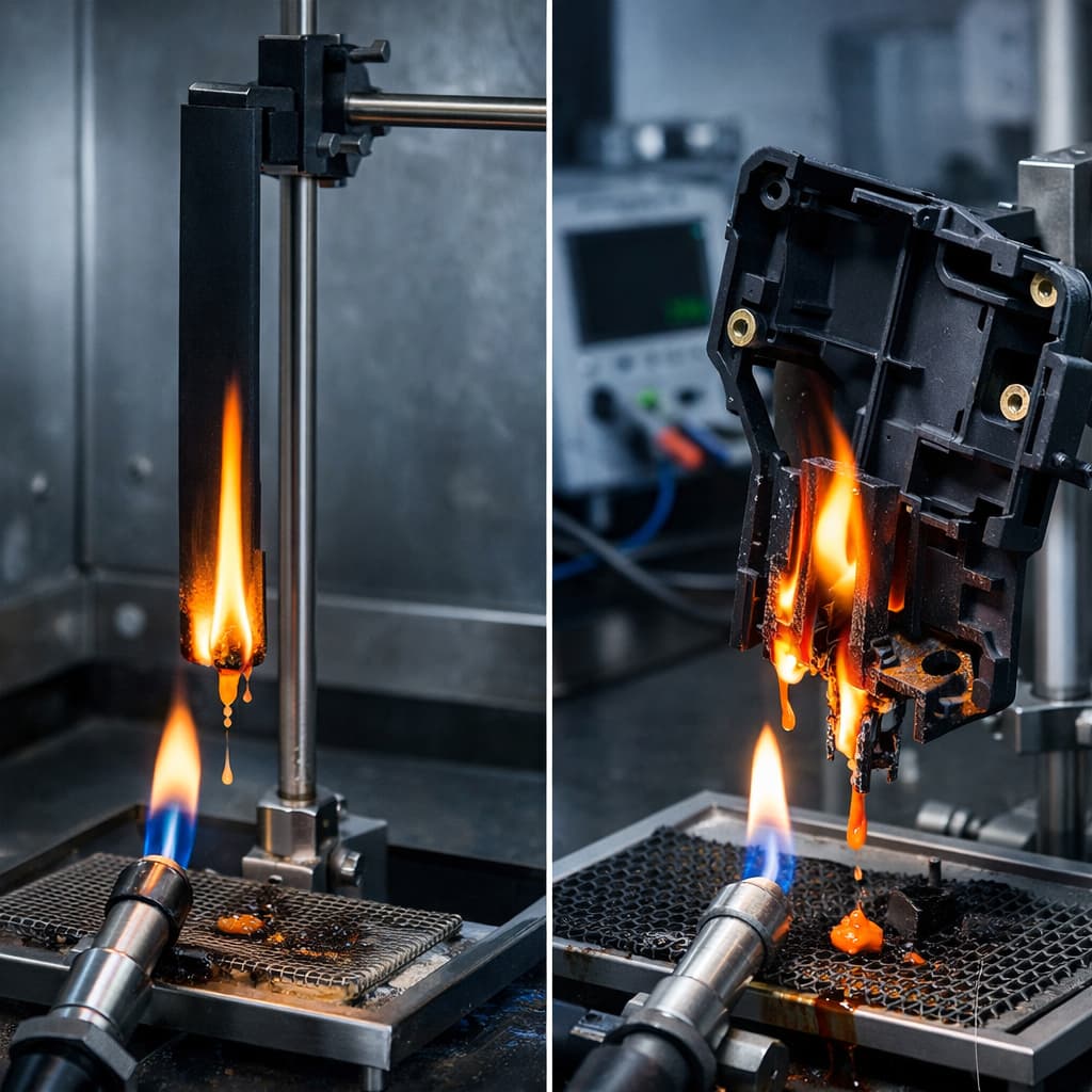 Почему огнестойкий полиамид, прошедший UL94, отказывает в конечном изделии Часть 2