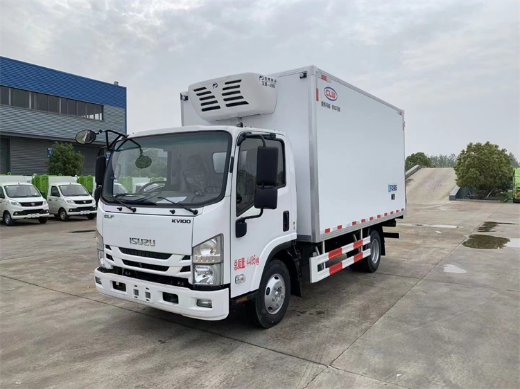 4×2 холодильный грузовик для замороженных продуктов