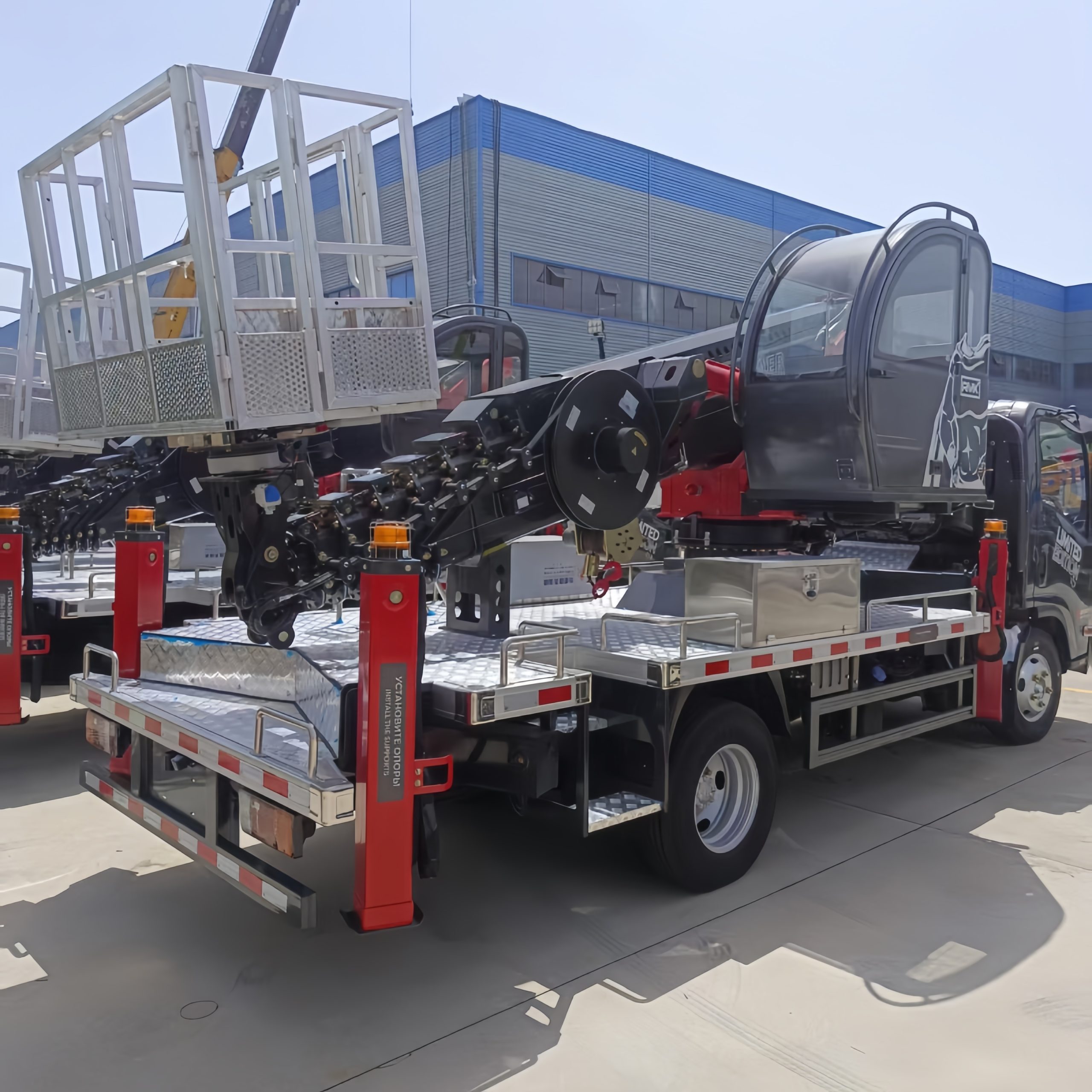 4×2 isuzu 28 – метровый высотный автомобиль